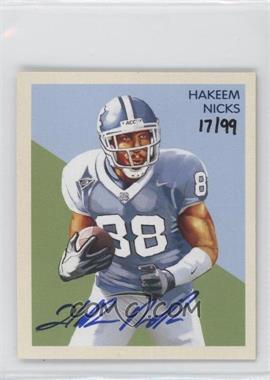 2009 Upper Deck Philadelphia - 1935 National Chicle - Autographs #NC97 - Hakeem Nicks /99