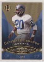 Ultimate Legends - Lem Barney #/375