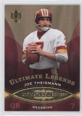 2009 Upper Deck Ultimate Collection - [Base] #133 - Ultimate Legends - Joe Theismann /375