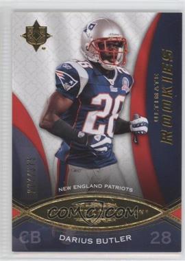 2009 Upper Deck Ultimate Collection - [Base] #164 - Ultimate Rookies - Darius Butler /375