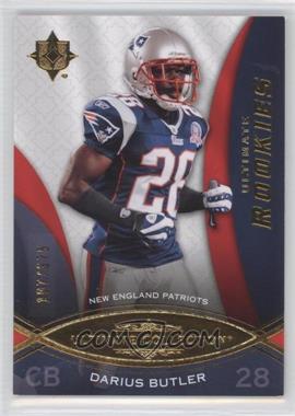 2009 Upper Deck Ultimate Collection - [Base] #164 - Ultimate Rookies - Darius Butler /375