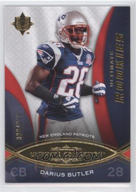 2009 Upper Deck Ultimate Collection - [Base] #164 - Ultimate Rookies - Darius Butler /375