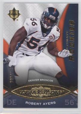 2009 Upper Deck Ultimate Collection - [Base] #172 - Ultimate Rookies - Robert Ayers /375