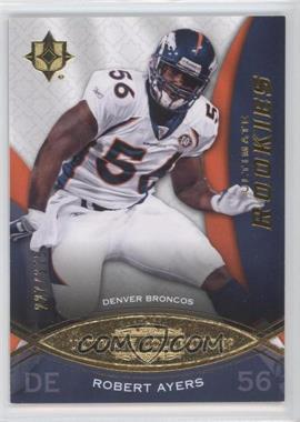 2009 Upper Deck Ultimate Collection - [Base] #172 - Ultimate Rookies - Robert Ayers /375