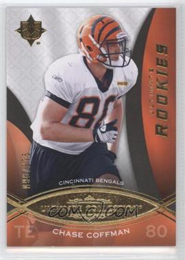 2009 Upper Deck Ultimate Collection - [Base] #176 - Ultimate Rookies - Chase Coffman /375