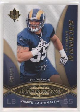 2009 Upper Deck Ultimate Collection - [Base] #177 - Ultimate Rookies - James Laurinaitis /375