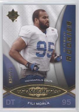 2009 Upper Deck Ultimate Collection - [Base] #195 - Ultimate Rookies - Fili Moala /375