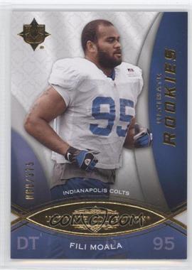 2009 Upper Deck Ultimate Collection - [Base] #195 - Ultimate Rookies - Fili Moala /375