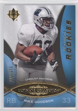 2009 Upper Deck Ultimate Collection - [Base] #198 - Ultimate Rookies - Mike Goodson /375