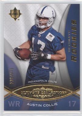 2009 Upper Deck Ultimate Collection - [Base] #199 - Ultimate Rookies - Austin Collie /375