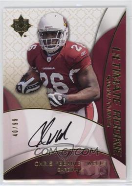 2009 Upper Deck Ultimate Collection - [Base] #203 - Ultimate Rookie Signatures - Chris Wells /99