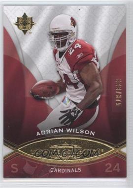 2009 Upper Deck Ultimate Collection - [Base] #4 - Adrian Wilson /375