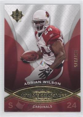 2009 Upper Deck Ultimate Collection - [Base] #4 - Adrian Wilson /375