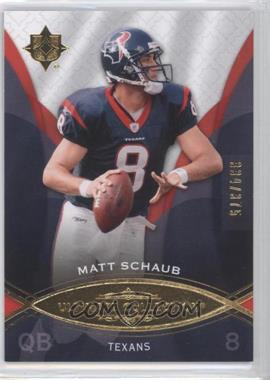 2009 Upper Deck Ultimate Collection - [Base] #48 - Matt Schaub /375