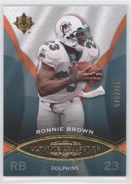 2009 Upper Deck Ultimate Collection - [Base] #57 - Ronnie Brown /375