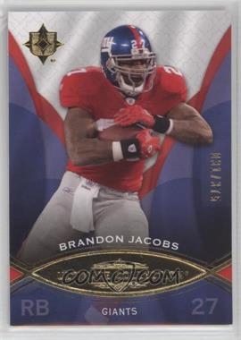 2009 Upper Deck Ultimate Collection - [Base] #69 - Brandon Jacobs /375 [Noted]