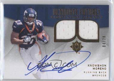 2009 Upper Deck Ultimate Collection - Ultimate Futures Signature Jerseys #FSJ-KM - Knowshon Moreno /20