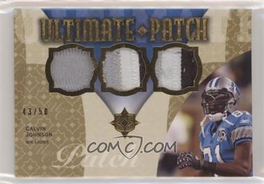 2009 Upper Deck Ultimate Collection - Ultimate Patch #U-19 - Calvin Johnson /50