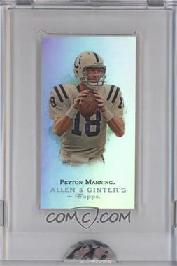 2009 eTopps - Allen & Ginter's Super Bowl Champions #12 - Peyton Manning /999 [Uncirculated]