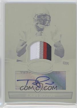 2010 Bowman Sterling - Autograph Relics - Printing Plate Yellow #BSAR-TP - Taylor Price /1