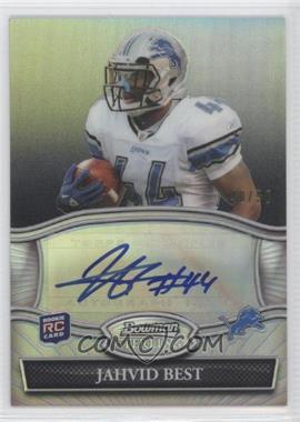 2010 Bowman Sterling - Autographs - Black Refractor #BSA-JB - Jahvid Best /50