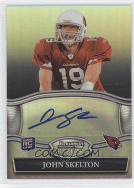 2010 Bowman Sterling - Autographs - Black Refractor #BSA-JSK - John Skelton /50