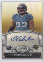 Tyson Alualu #/25