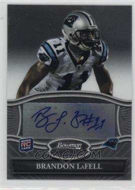 2010 Bowman Sterling - Autographs #BSA-BL - Brandon LaFell