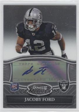 2010 Bowman Sterling - Autographs #BSA-JF - Jacoby Ford