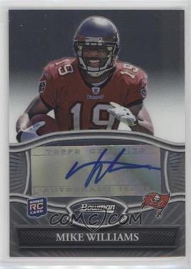 2010 Bowman Sterling - Autographs #BSA-MW - Mike Williams