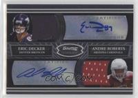 Eric Decker, Andre Roberts #/25