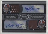 Colt McCoy, Montario Hardesty #/25