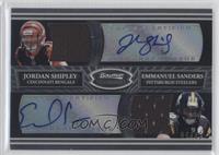 Jordan Shipley, Emmanuel Sanders #/25