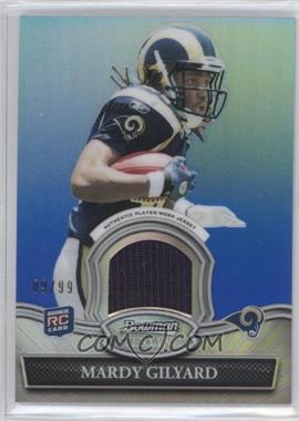 2010 Bowman Sterling - Relics - Blue Refractor #BSR-MG - Mardy Gilyard /99