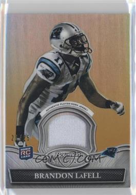 2010 Bowman Sterling - Relics - Gold Refractor #BSR-BL - Brandon LaFell /25