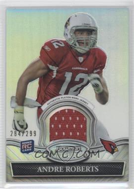 2010 Bowman Sterling - Relics - Refractor #BSR-AR - Andre Roberts /299