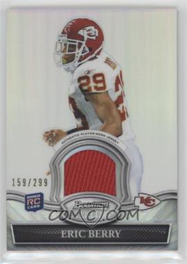 2010 Bowman Sterling - Relics - Refractor #BSR-EB - Eric Berry /299