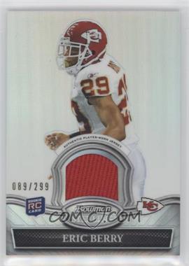 2010 Bowman Sterling - Relics - Refractor #BSR-EB - Eric Berry /299