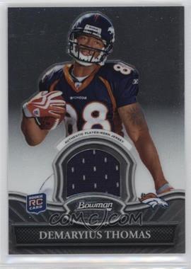 2010 Bowman Sterling - Relics #BSR-DT - Demaryius Thomas