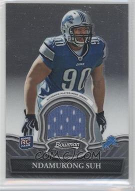 2010 Bowman Sterling - Relics #BSR-NS - Ndamukong Suh