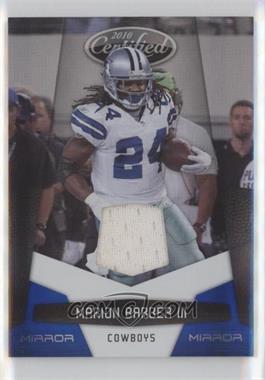 2010 Certified - [Base] - Mirror Blue Materials #40 - Marion Barber III /100