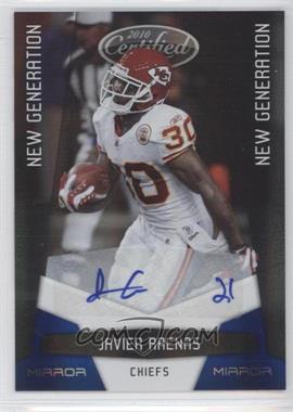 2010 Certified - [Base] - Mirror Blue Signatures #217 - New Generation - Javier Arenas /50