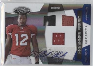 2010 Certified - [Base] - Mirror Blue #271 - Freshman Fabric - Andre Roberts /50