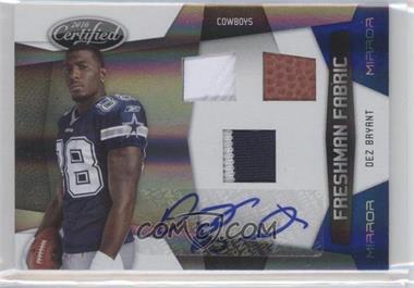 2010 Certified - [Base] - Mirror Blue #281 - Freshman Fabric - Dez Bryant /50