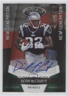 2010 Certified - [Base] - Mirror Emerald Signatures #202 - New Generation - Devin McCourty /5