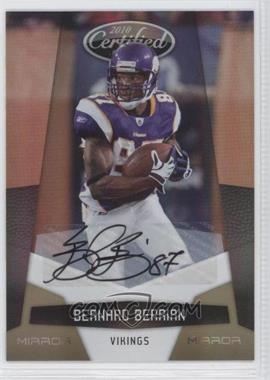 2010 Certified - [Base] - Mirror Gold Signatures #83 - Bernard Berrian /25