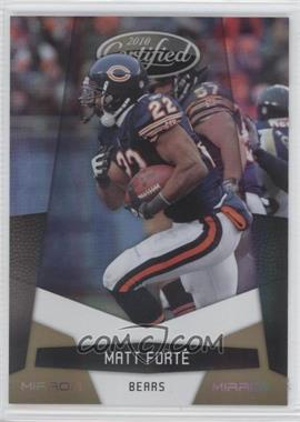 2010 Certified - [Base] - Mirror Gold #27 - Matt Forte /25