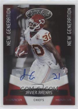 2010 Certified - [Base] - Mirror Red Signatures #217 - New Generation - Javier Arenas /250