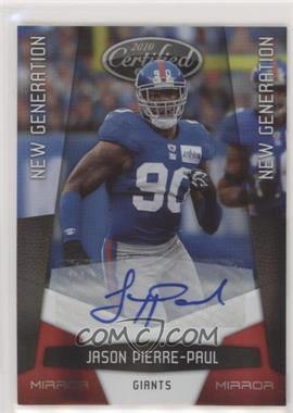 2010 Certified - [Base] - Mirror Red Signatures #218 - New Generation - Jason Pierre-Paul /250