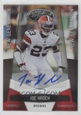 2010 Certified - [Base] - Mirror Red Signatures #223 - New Generation - Joe Haden /250